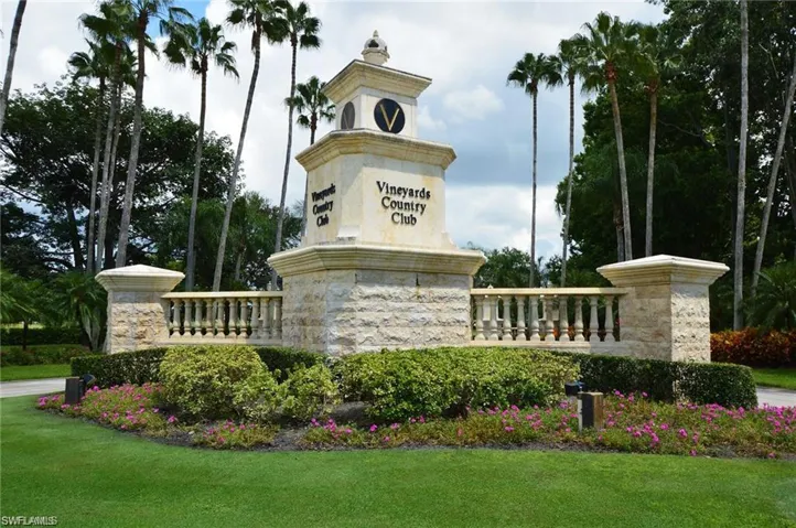 Vineyards entrance