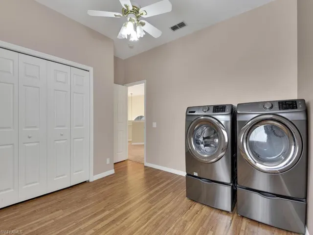 Guest Room w/ Laundry Area - Second Floor