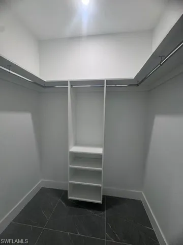 View of spacious closet