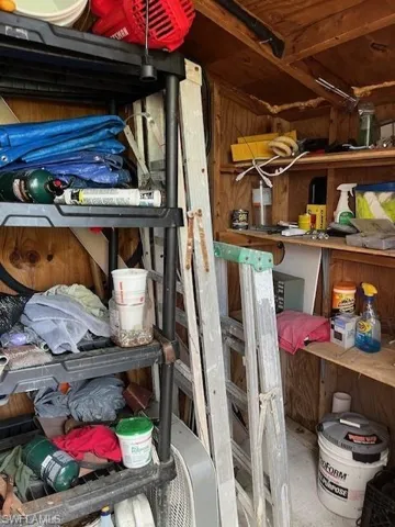 View of storage