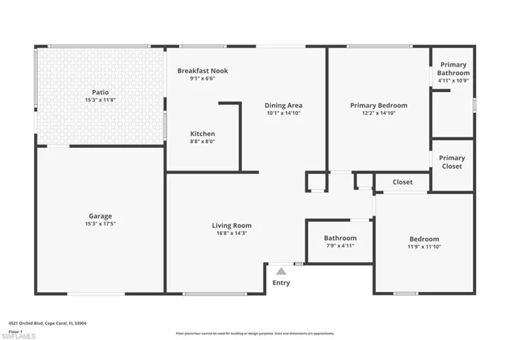 4521 Orchid Blvd, Cape Coral, Florida 33904