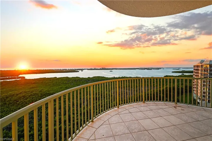 Open air lanai, one of two