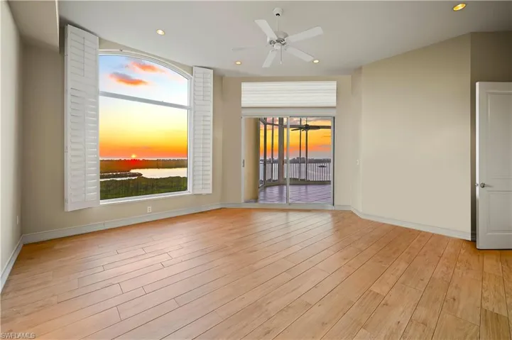 View from the master bedroom