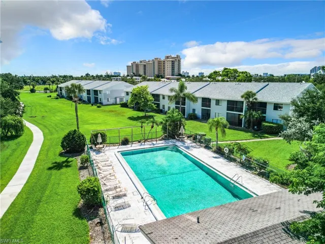 View of pool
