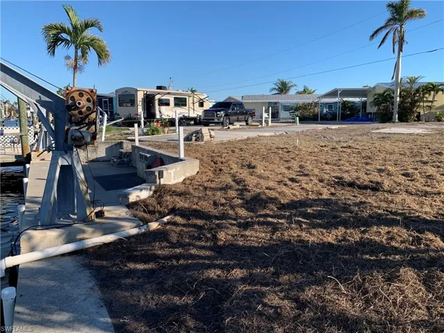 Full lot view from NW corner of property.
