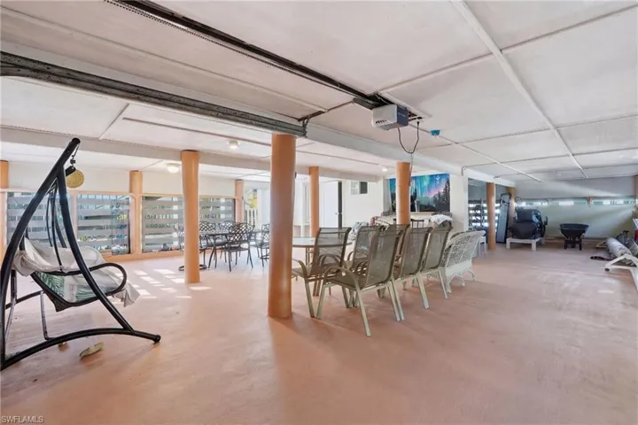 Garage/seating area - Virtually Edited Image