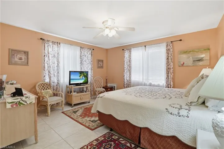 Spacious bedroom- Virtually Edited Image