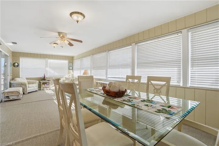Dining space/sunroom - Virtually Edited Image