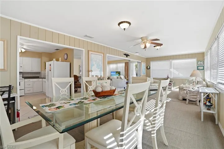 Dining room/sunroom - Virtually Edited Image