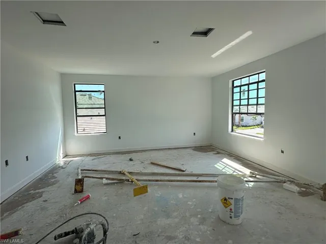 View of spare room