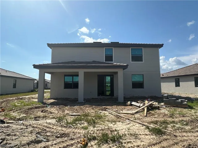 View of back of house