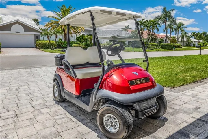 Golf cart available for purchase