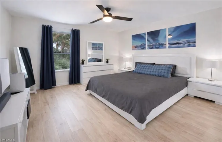Bedroom #3 with new floors