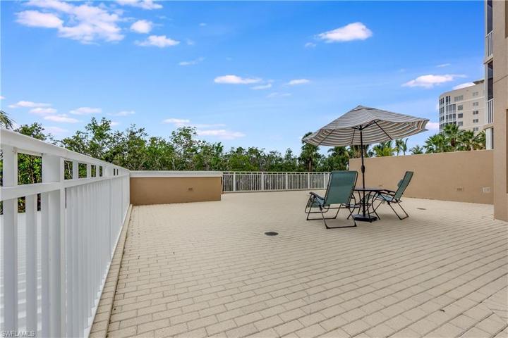 Huge private terrace