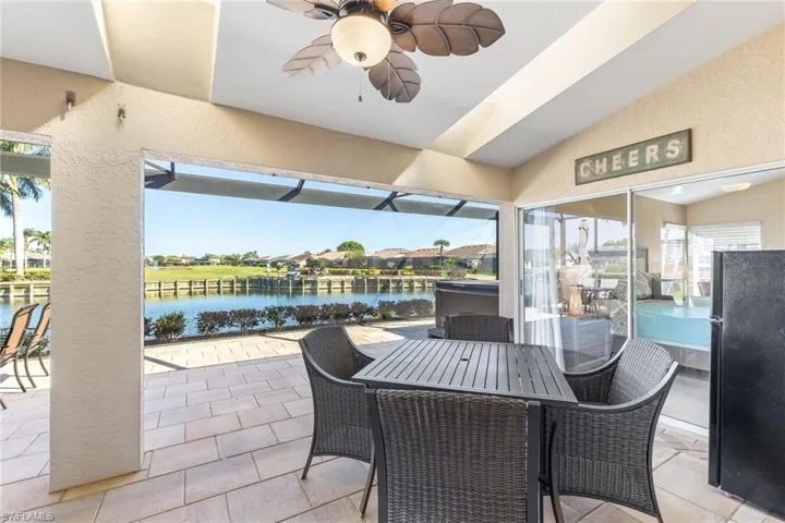 under cover lanai which has sky light if shutters need to close