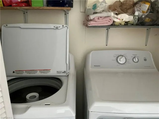 View of washroom