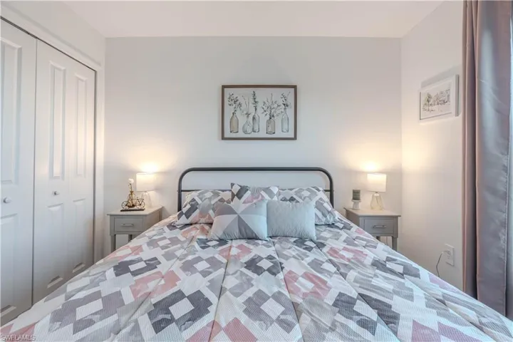 Bedroom featuring a closet