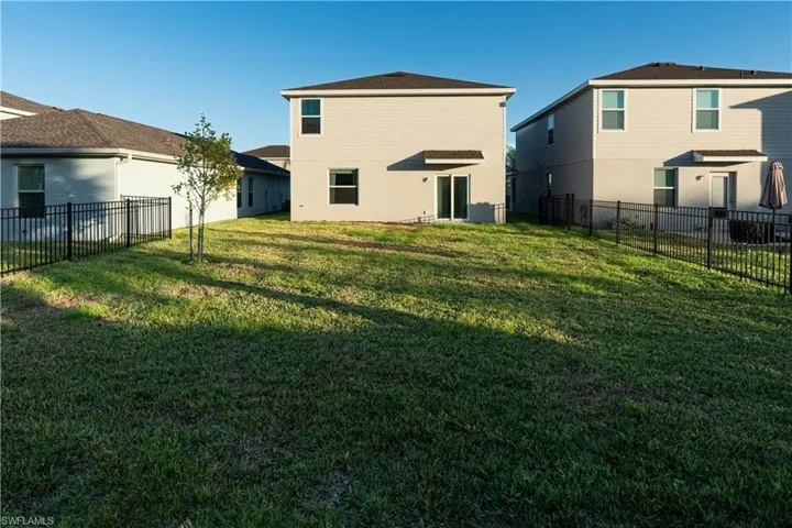 Back of property