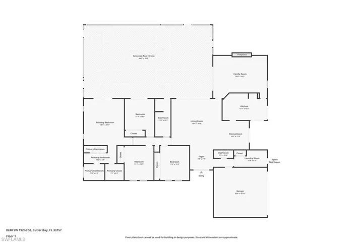 8240 SW 192nd  ST, Cutler Bay, FL 33157
