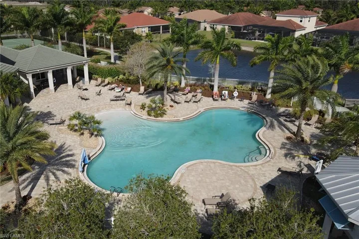 Pool featuring a patio area