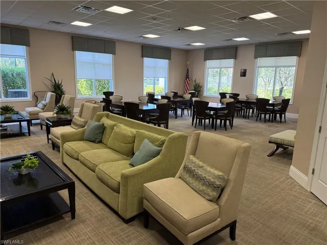 Common area featuring visible vents