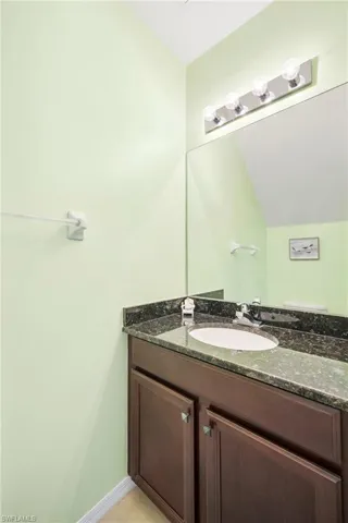 Downstairs half bath