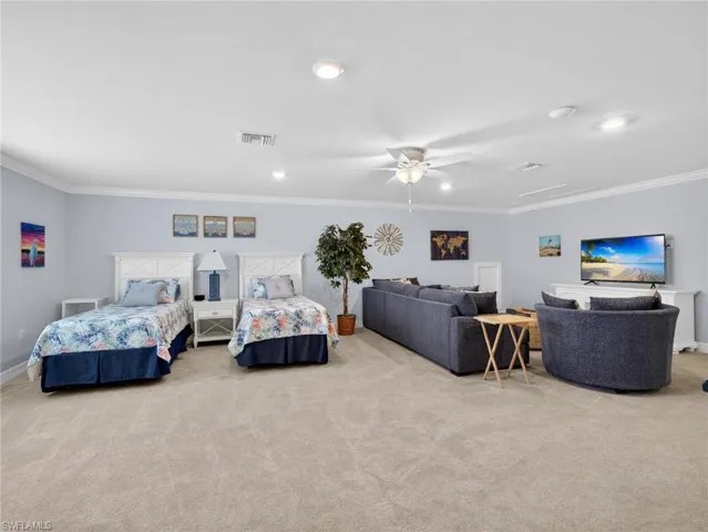 Upstairs living room