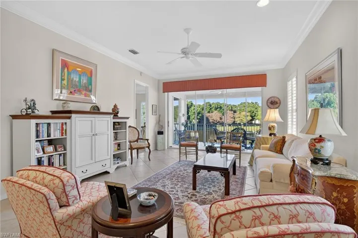 Living room is long and wide