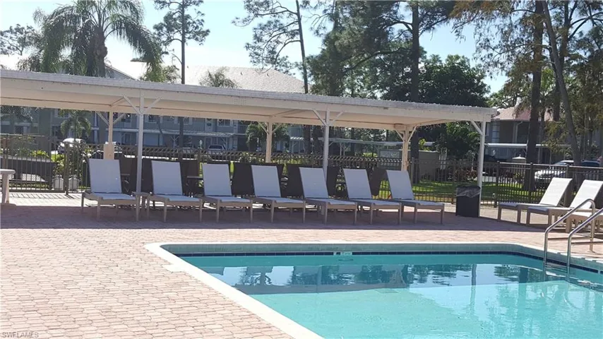 Andover covered area for relaxing in the shade