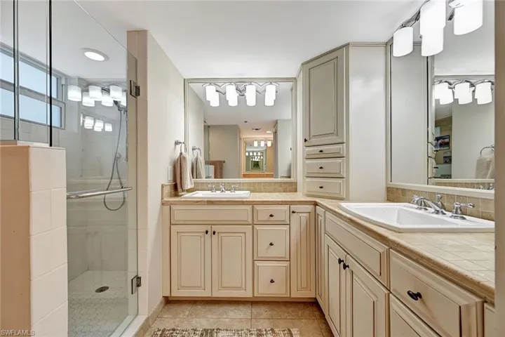 Primary Bath with walk-in shower
