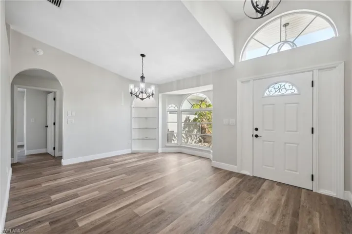 Formal Dining Area and Front Entry
