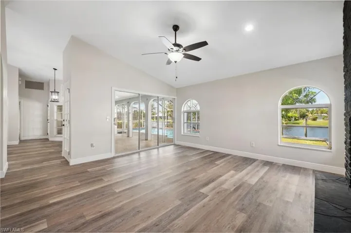 Living Room with Fireplace