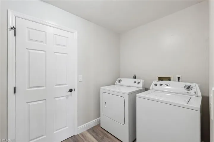 Laundry and Garage Enterance
