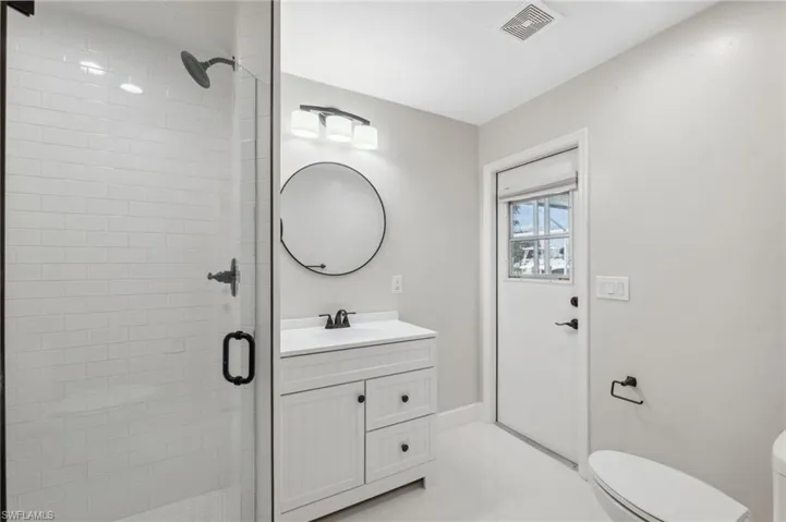 Primary Bathroom with Shower and Linen Closet