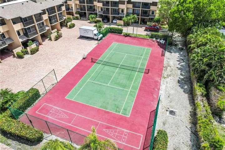 Tennis, Pickleball and shuffleboard.