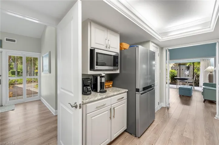 Remodeled Kitchen with Tray Ceiling