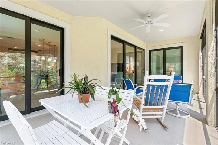 LARGE BEAUTIFUL LANAI WITH 3 ENTRY POINTS! EVEN FROM THE MASTER BEDROOM!