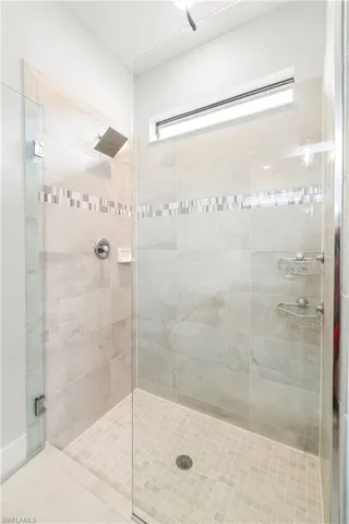 Shower in Primary Bathroom