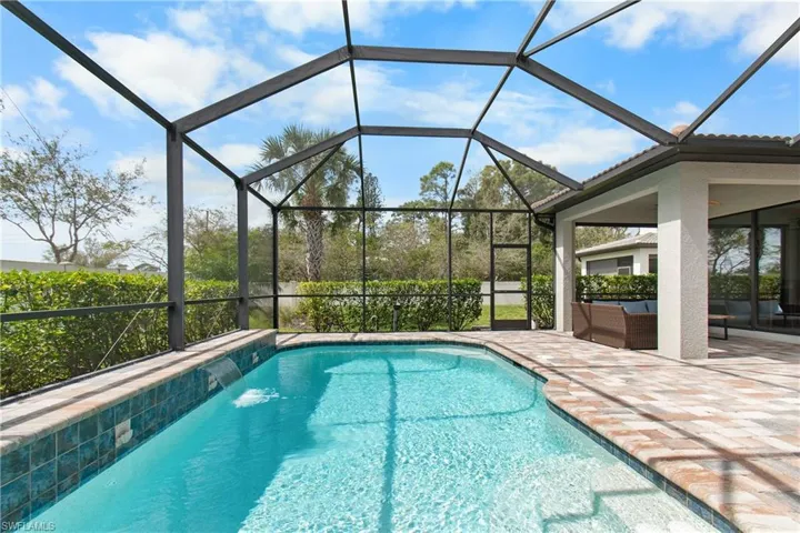 Pool with Water Feature