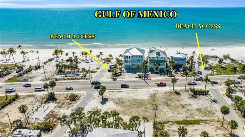 Bird's eye view with a beach view and a water view VIRTUALLY EDITED