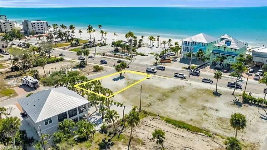 Birds eye view of property featuring a water view VIRTUALLY EDITED