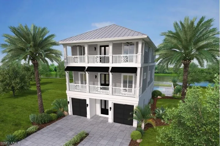 Rendering of House W Sunset Decks VIRTUALLY EDITED