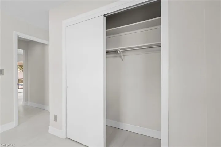 View of closet