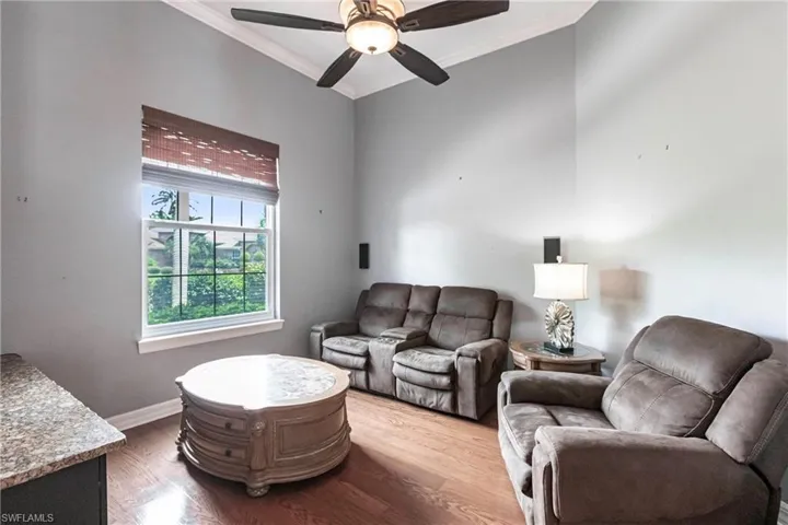 Media Room with Surround sound