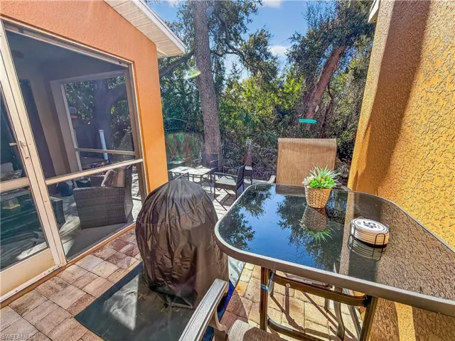 View of patio featuring outdoor dining space
