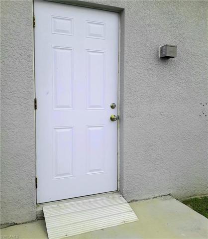 Ramp on side of garage for easy use of generator