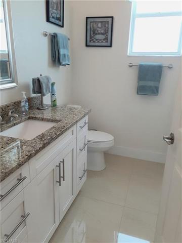 Guest Bath with Tub/Shower combo and linen closet