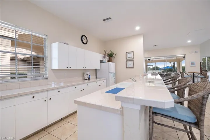 clubhouse kitchen / community room
