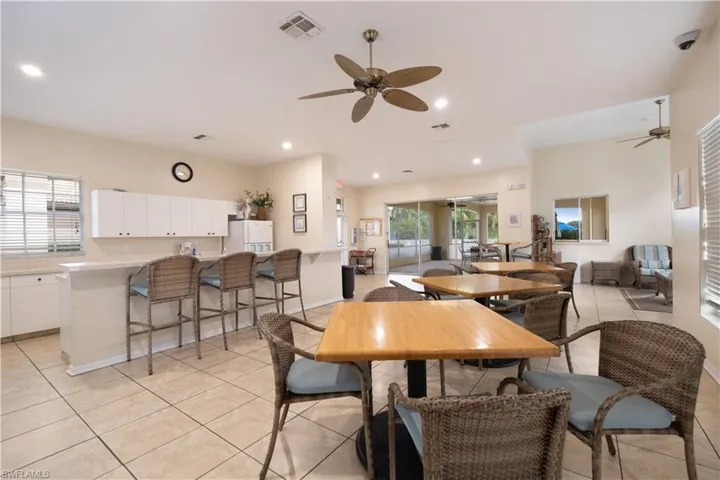 clubhouse kitchen / community room