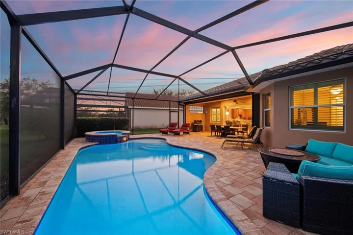 Lanai at sunset
